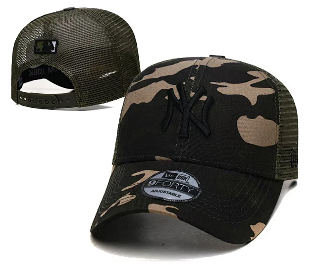 New Era Hats 9FORTY adjustable mesh-back baseball cap with York Yankees logo product detail image 10