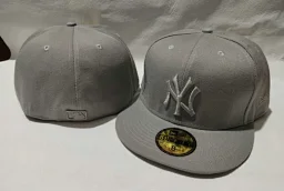 thumbnail for NY non-adjustable cap, full cap, Yankees number cap, men's and women's sunscreen hats, sunhats, Korean classic plus-size versatile travel hats, Yankees Hong Kong style travel street hats, cross-border e-commerce hits