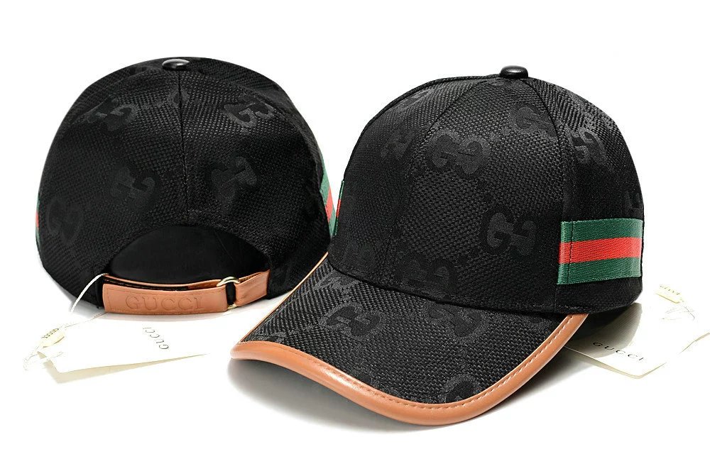 Gucci Bee Embroidered Denim Baseball Cap Black - 19