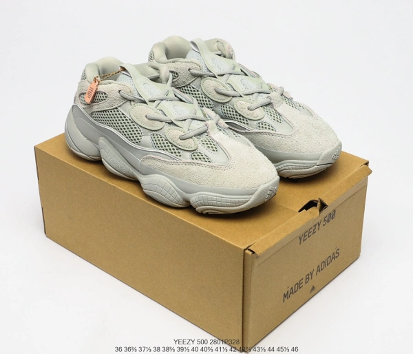 Adidas Yeezy 500 'Salt' Sneakers Chunky Sneakers - 7