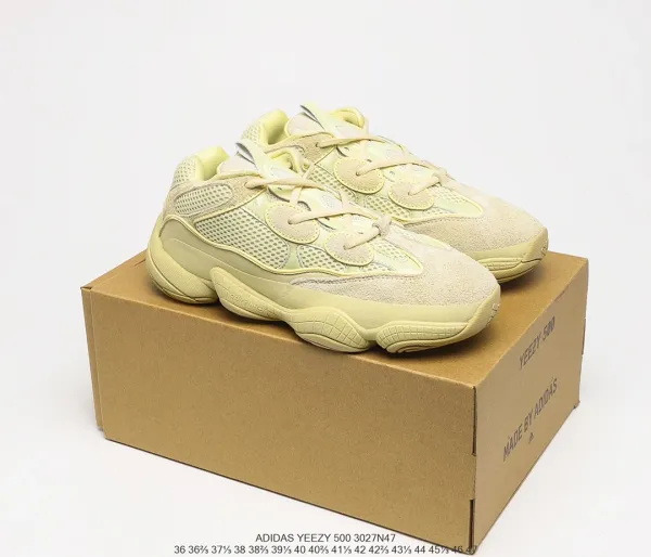 Adidas Yeezy 500 'Salt' Sneakers Chunky Sneakers - 24