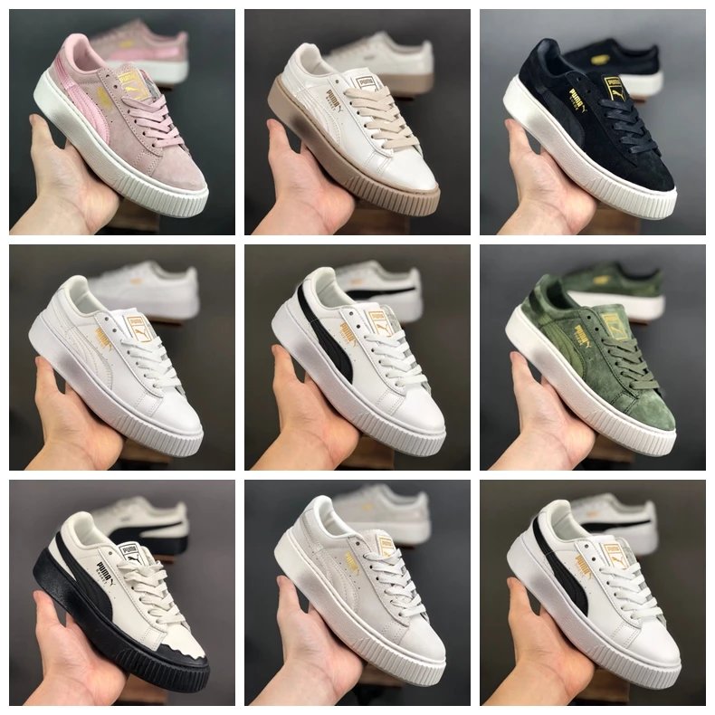 Suede Platform Sneaker