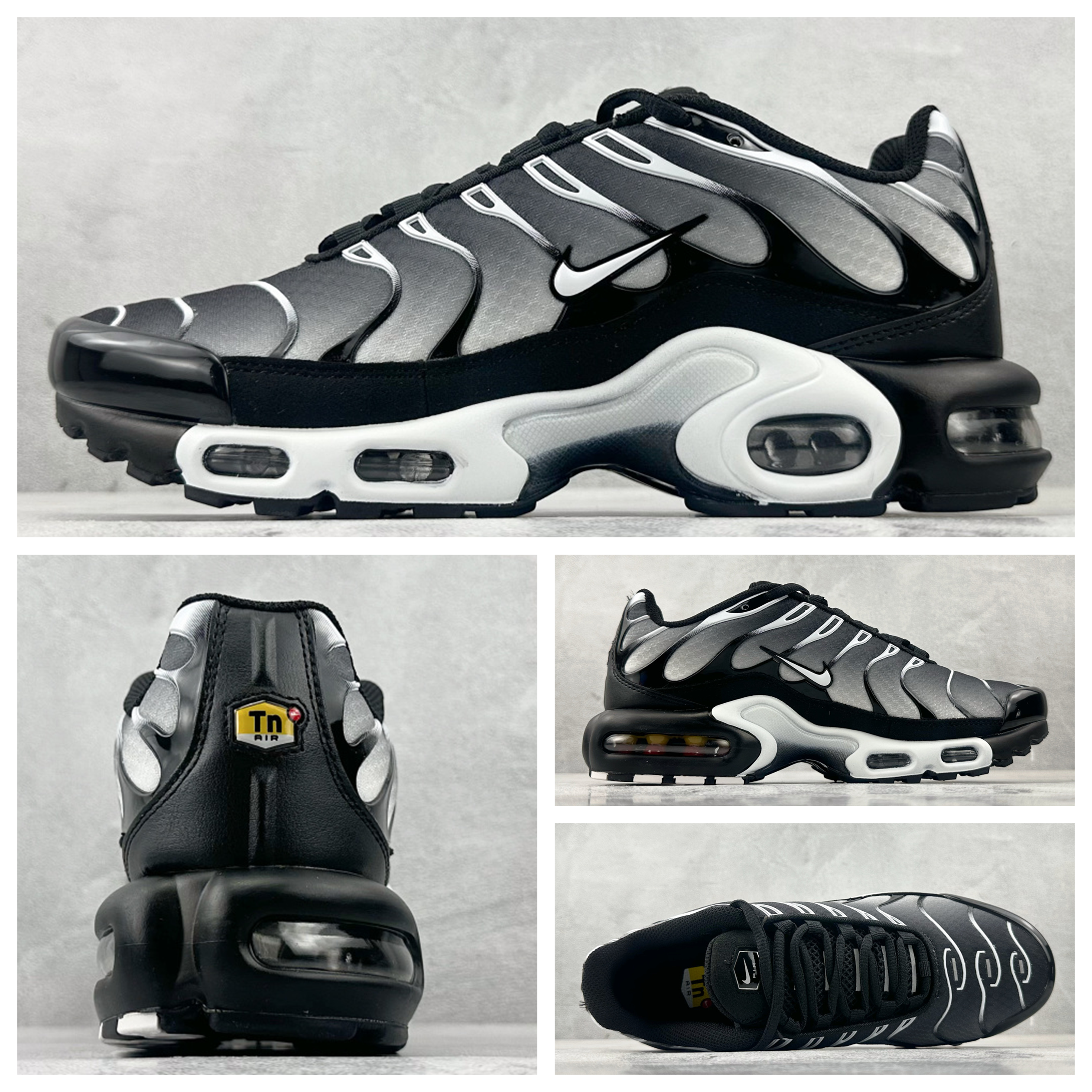 Nike Air Max Plus Retro Black Metallic Silver White DM0032-003