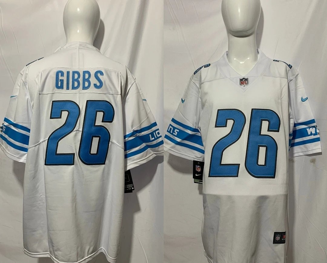 NFL Football Jerseys Detroit Lions Gibbs #0 — *021
