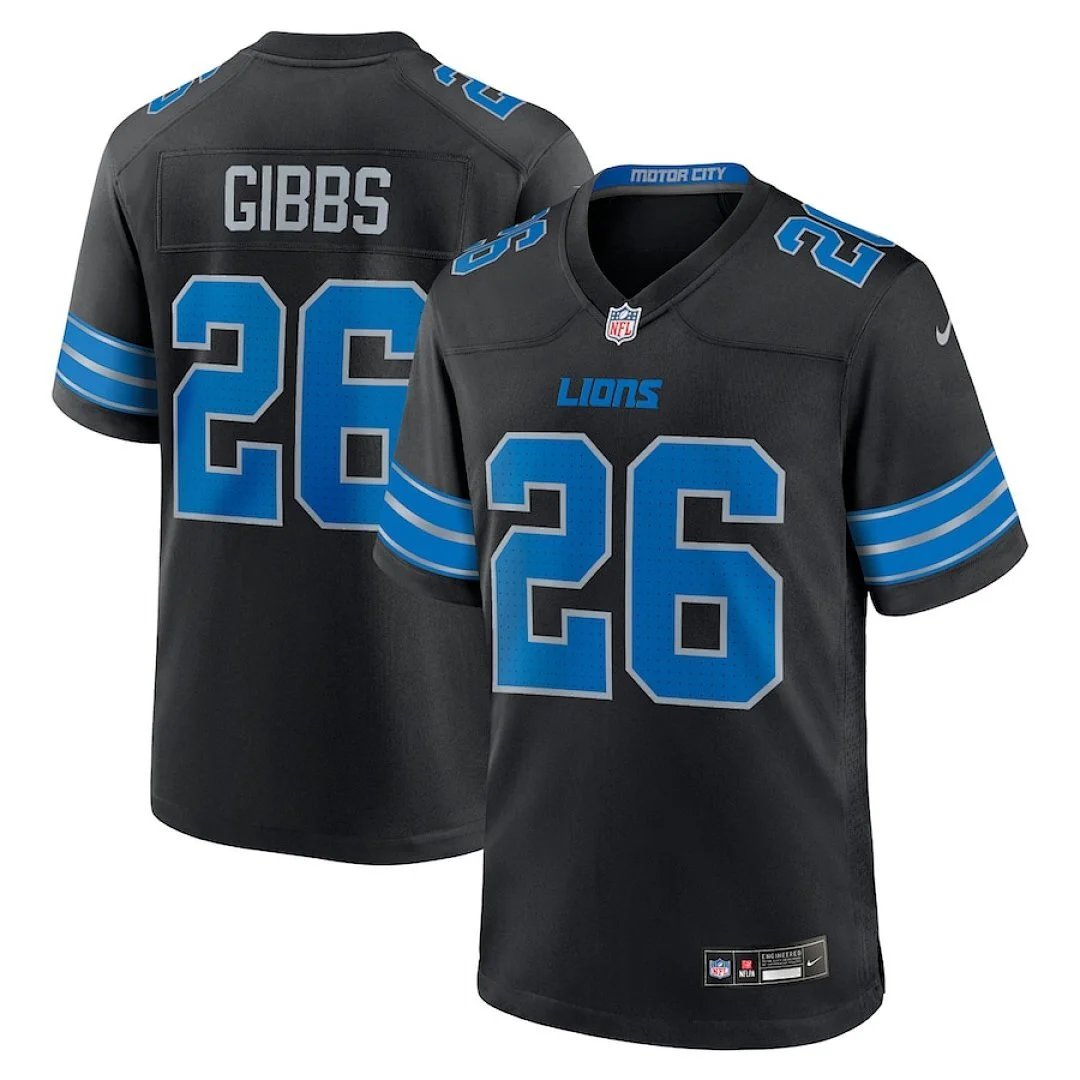 NFL Football Jerseys Detroit Lions Gibbs #0 — *011