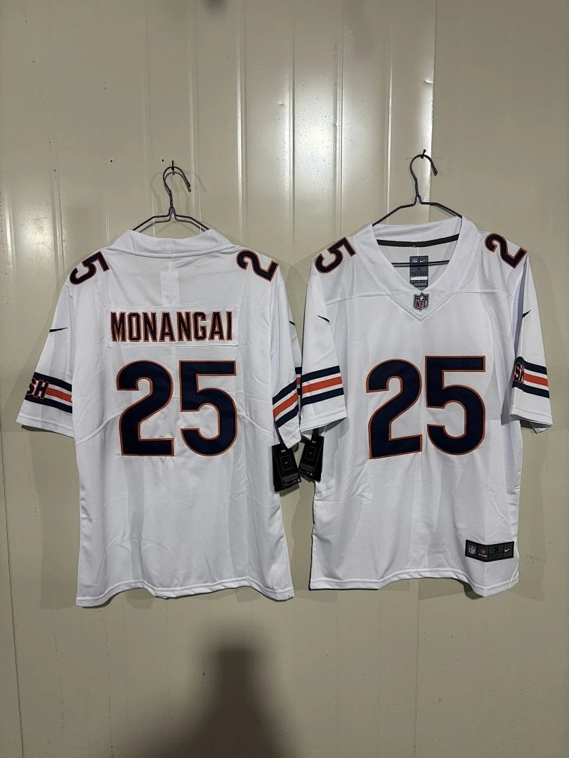 NFL Chicago Bears player jersey variants — *018