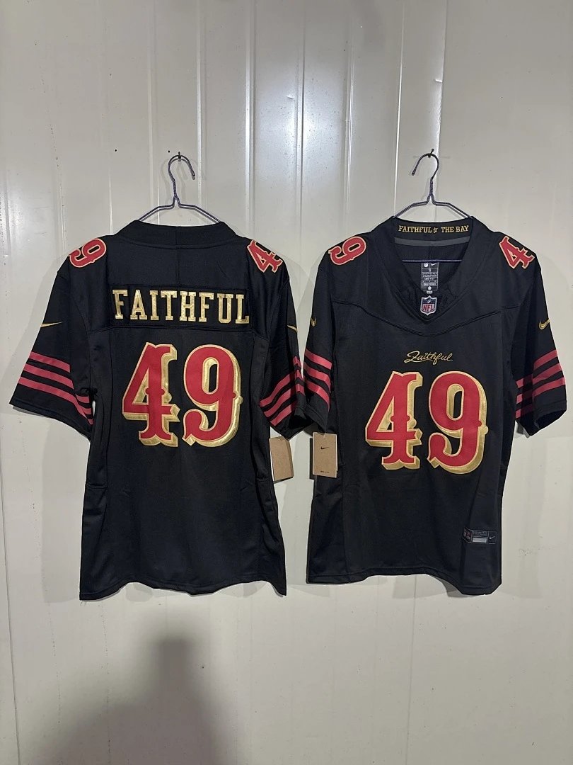 NFL Football Jerseys San Francisco 49ers Player Jersey — *034
