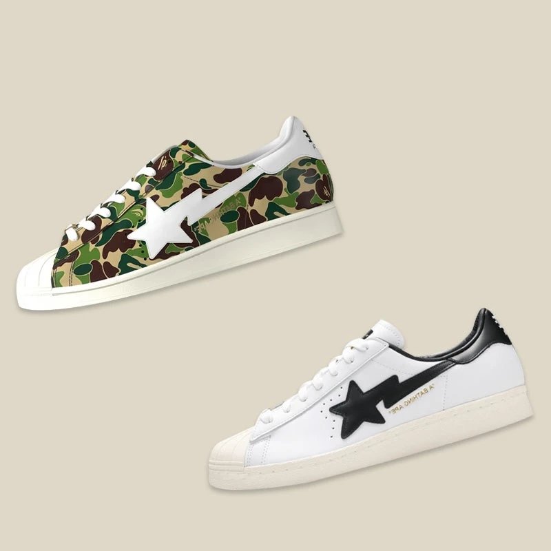 APE Shell Toe Low Top