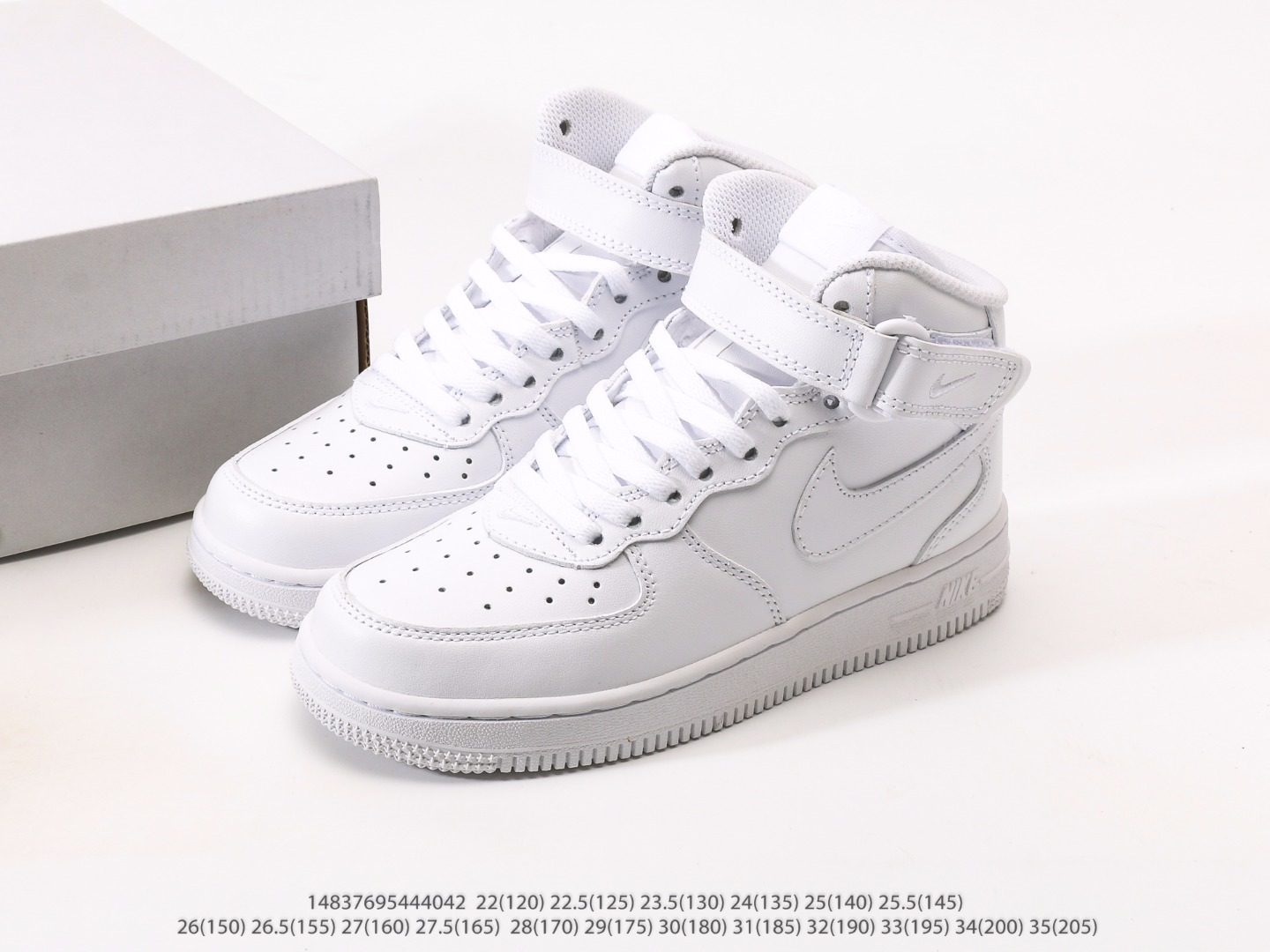 Nike Sneakers Air Force 1 low-top and high-top — White high-top