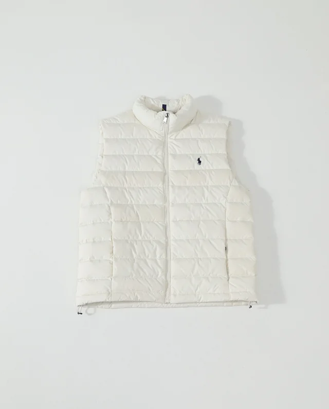 Ralph Lauren Vests Quilted puffer vest with embroidered pony logo product detail image 5