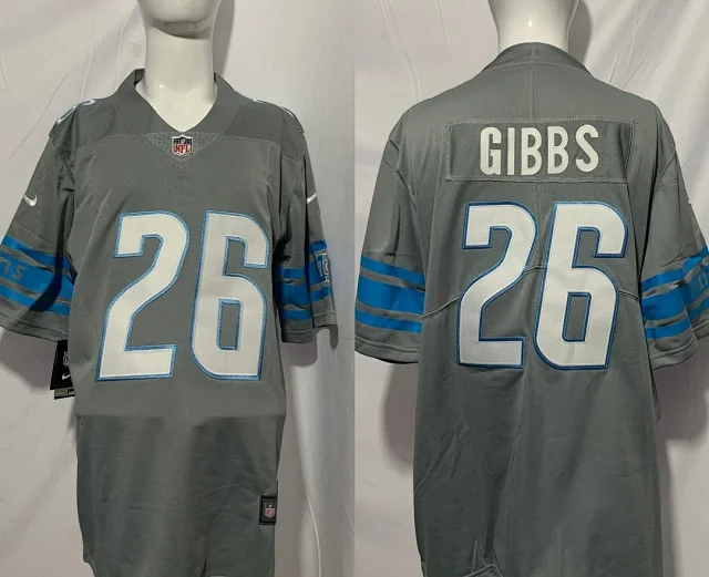 NFL Football Jerseys Detroit Lions Gibbs #0 product detail image 22