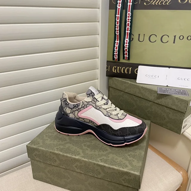 Gucci Sneakers GG monogram chunky-soled product detail image 14
