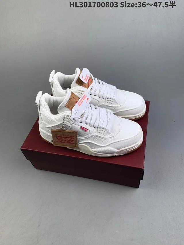 Nike Sneakers Air Jordan 4 Levi's Denim product detail image 2