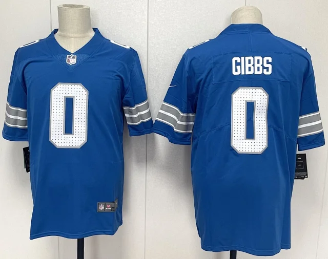 NFL Football Jerseys Detroit Lions Gibbs #0 product detail image 2