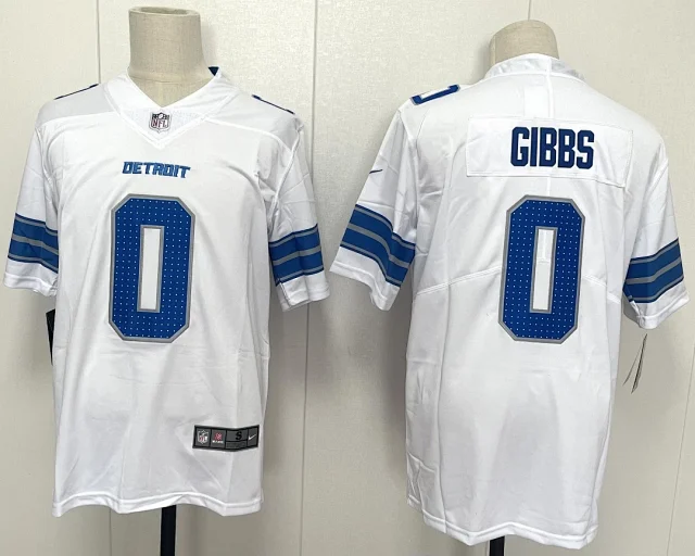 NFL Football Jerseys Detroit Lions Gibbs #0 product detail image 3