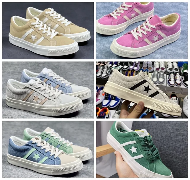 Unbranded Sneakers Low-top star and stripe product detail image 1