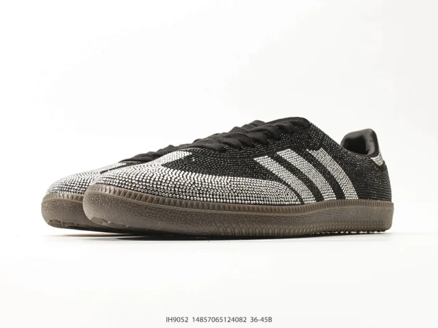 Adidas Rhinestone Three-Stripe Low-Top Sneakers product detail image 8