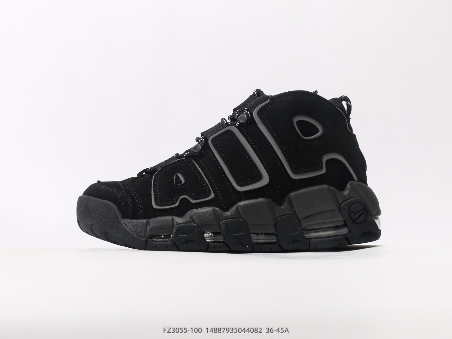 Nike Sneakers Air More Uptempo QS — black