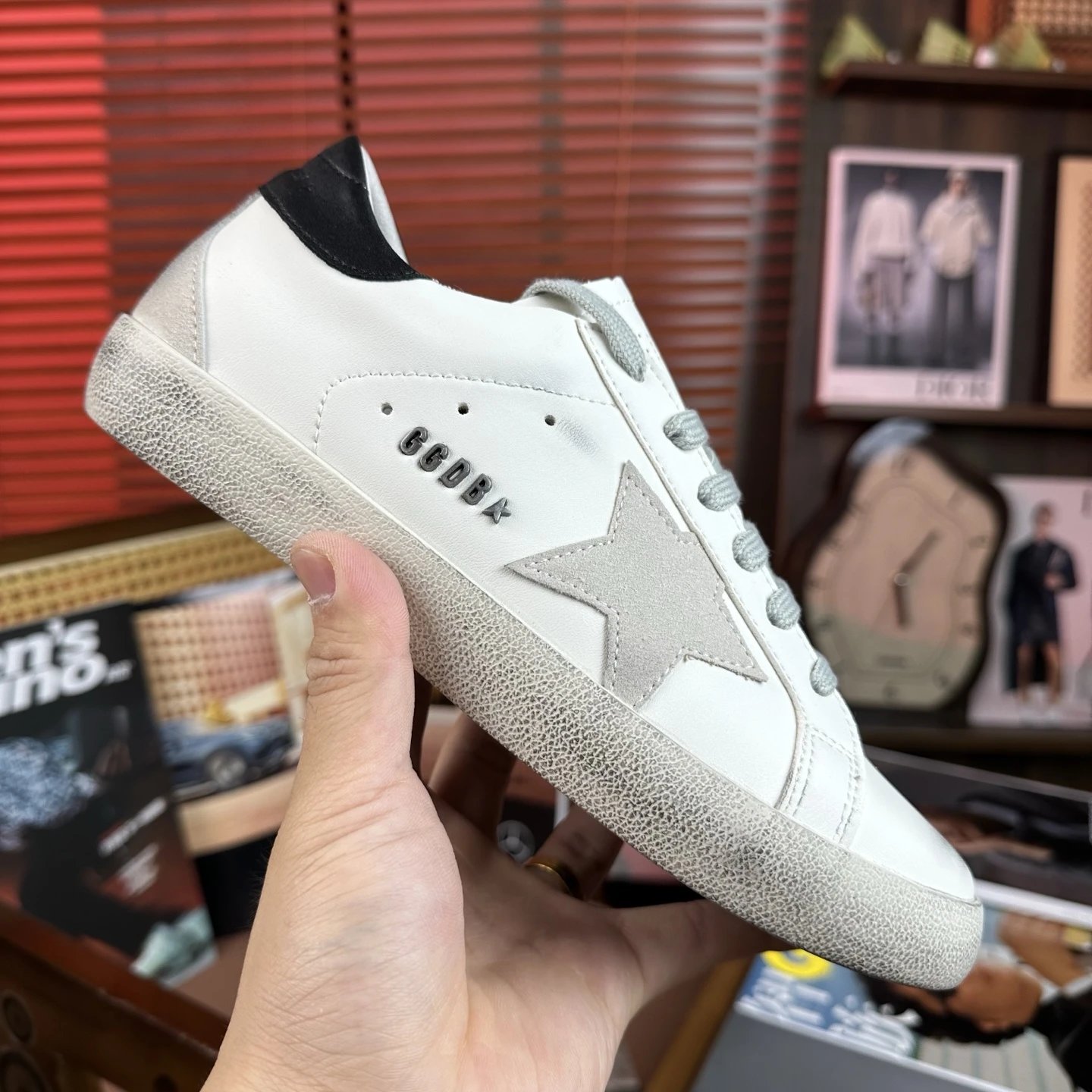 Golden Goose Sneakers Super-Star low-top star — *003