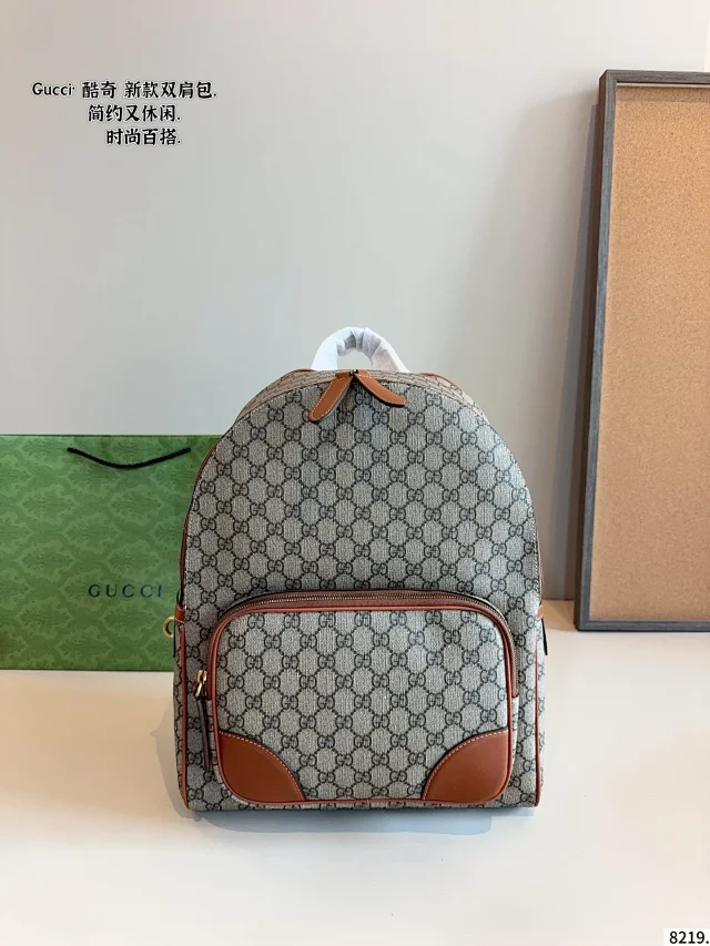Gucci Backpacks GG Monogram Backpack product detail image 1