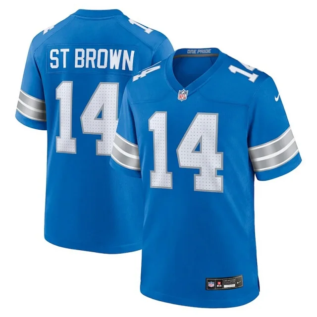 NFL Football Jerseys Detroit Lions Gibbs #0 product detail image 8
