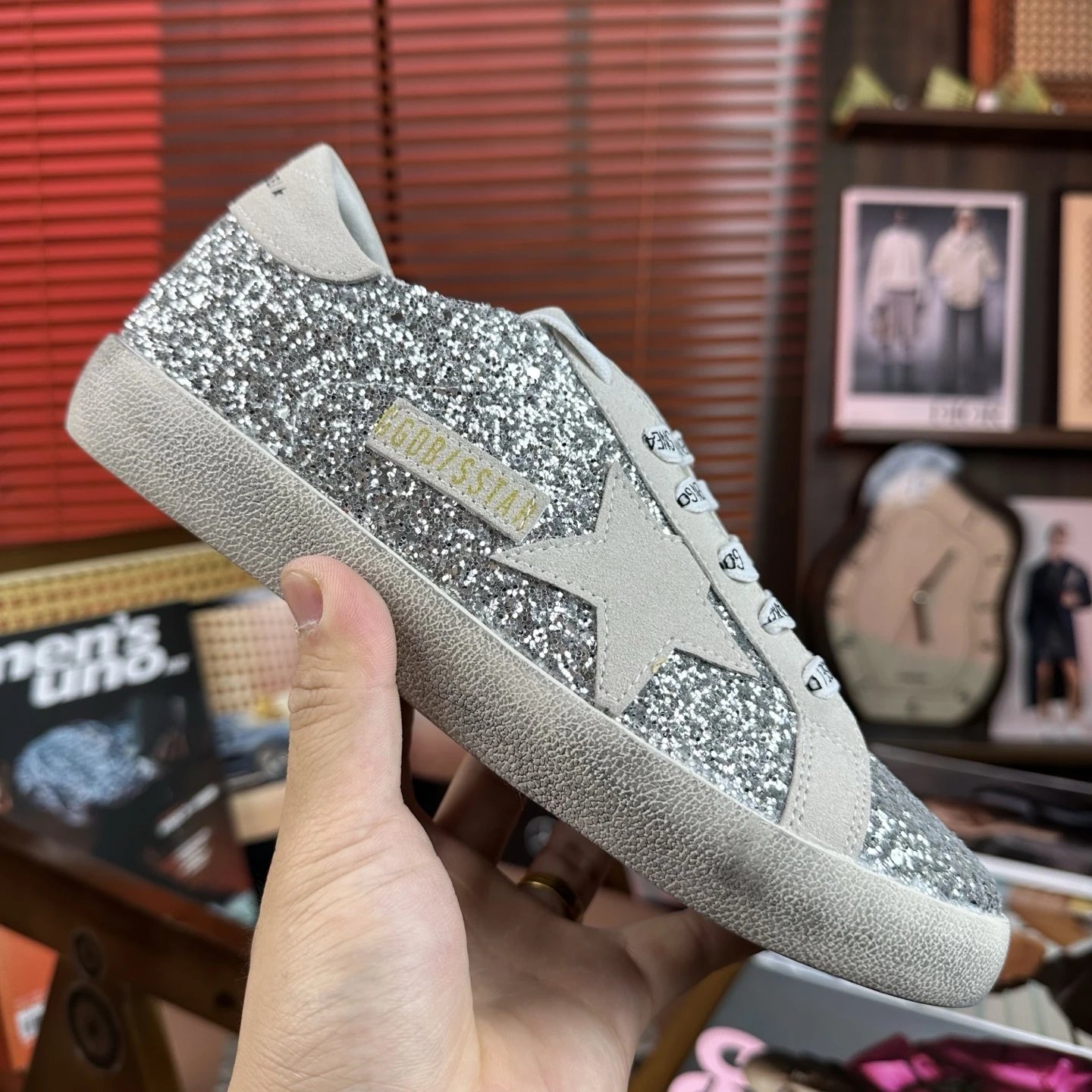 Golden Goose Sneakers Super-Star low-top star — *005