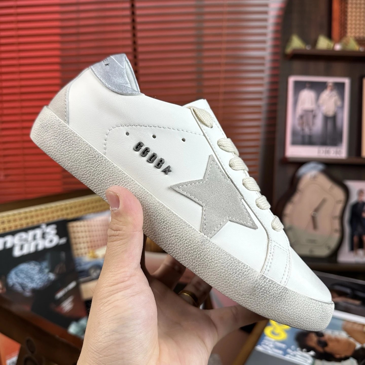 Golden Goose Sneakers Super-Star low-top star — *007