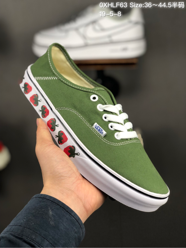 Vans Sneakers Authentic Strawberry Print Canvas — Color No. 1