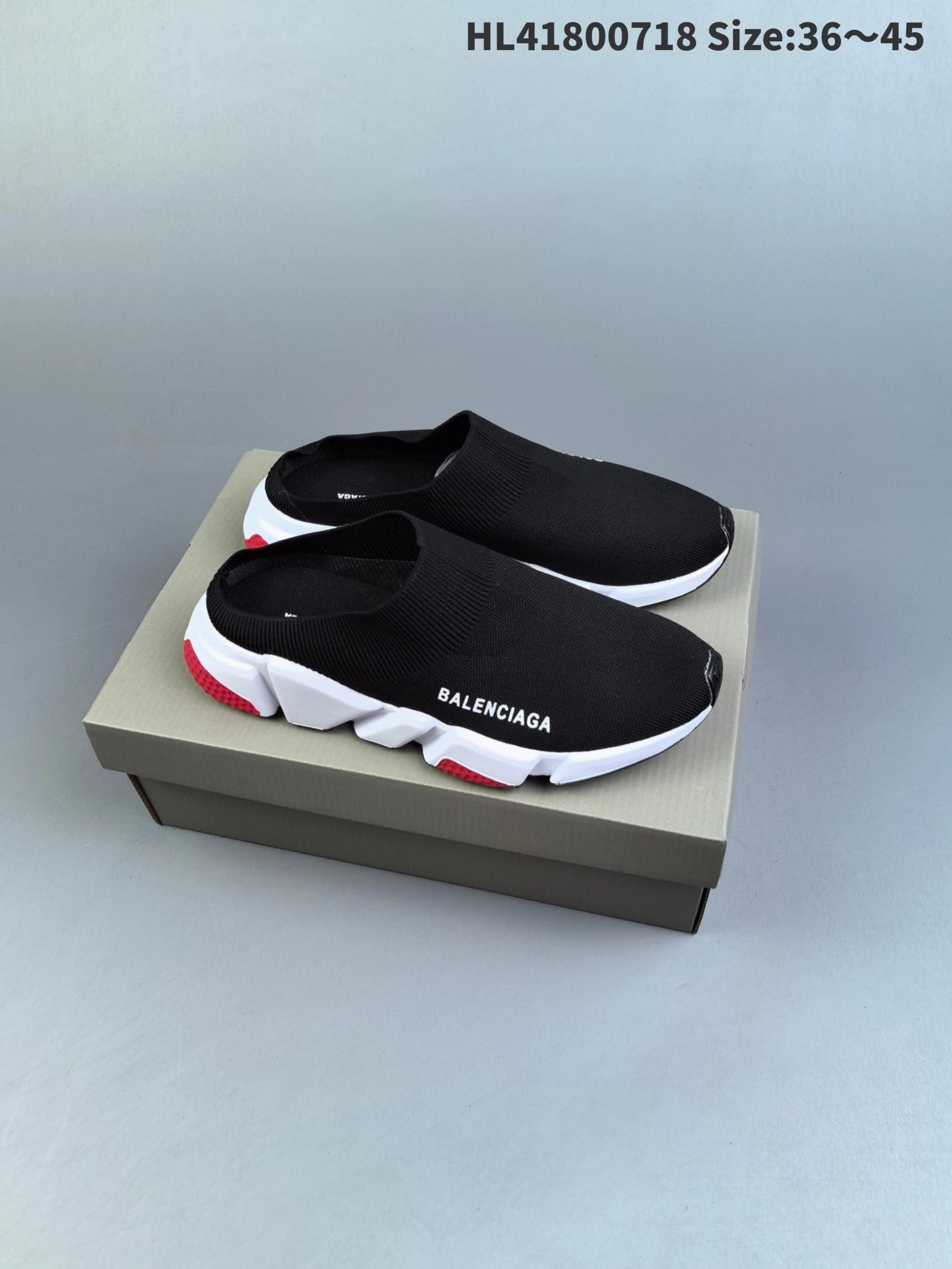 Balenciaga Sneakers Knit Slip-On image 8
