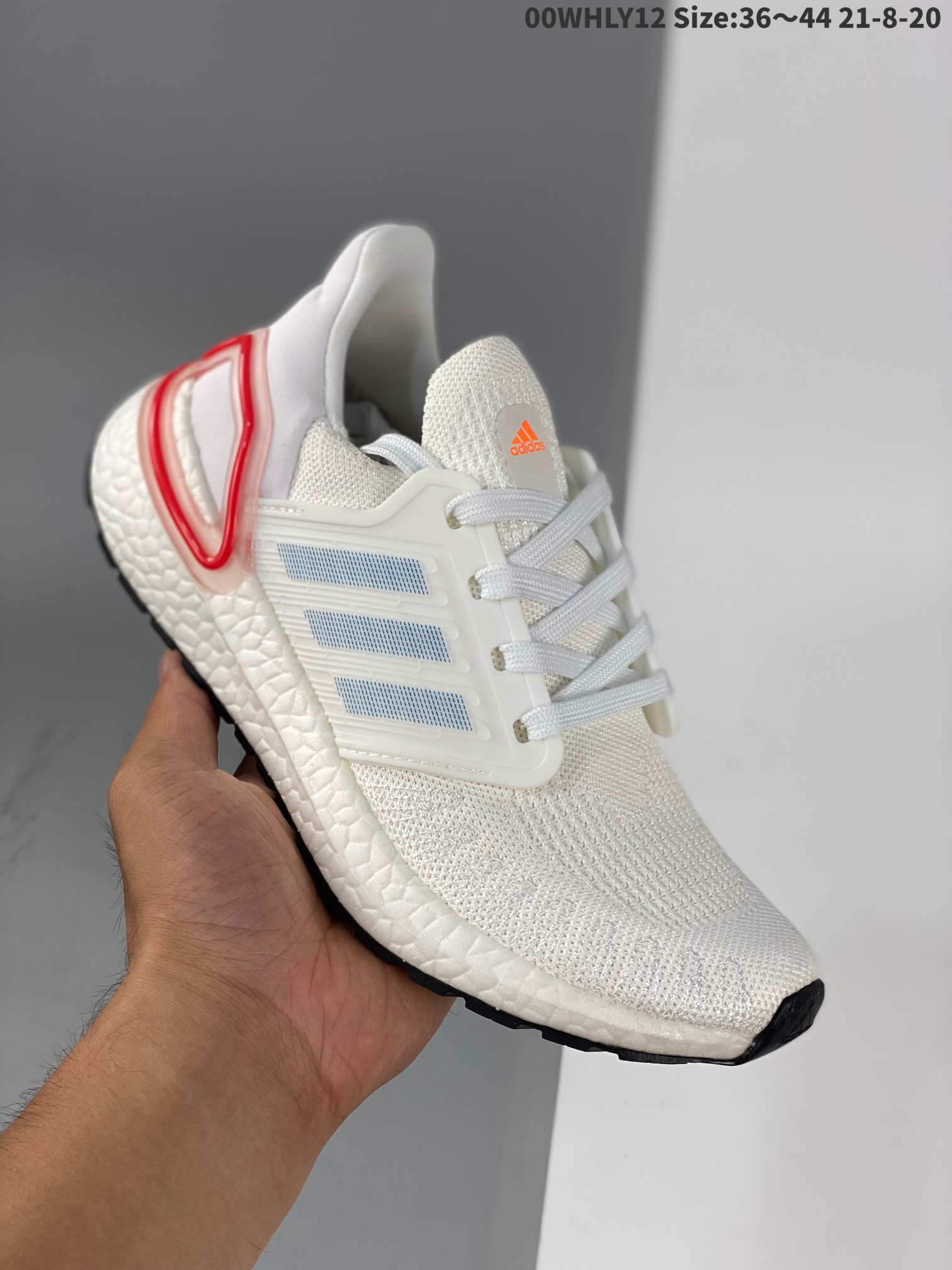 Adidas Sneakers Ultraboost 2020 — White and red