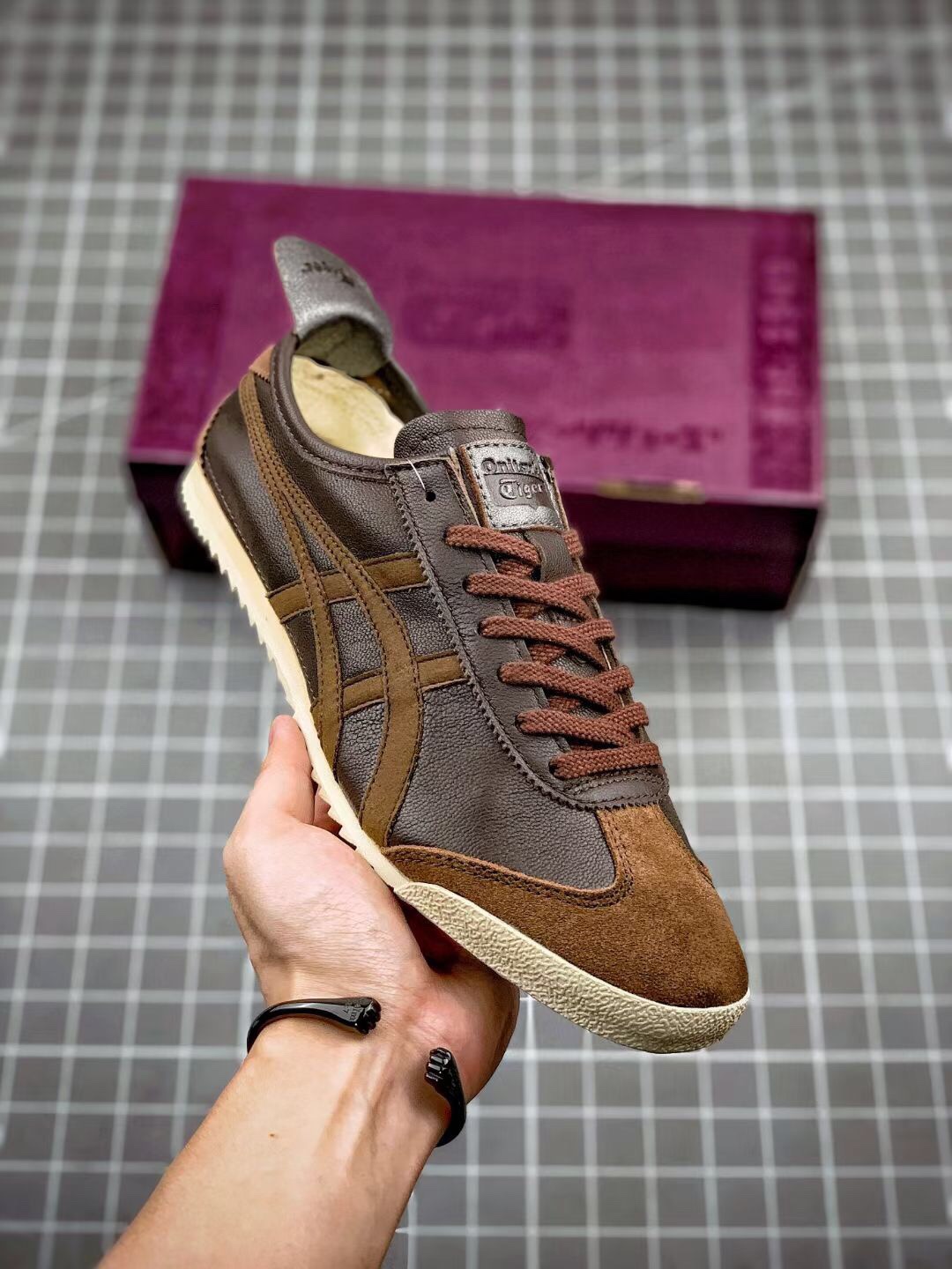 Onitsuka Tiger Sneakers Mexico 66 low-top — Brown