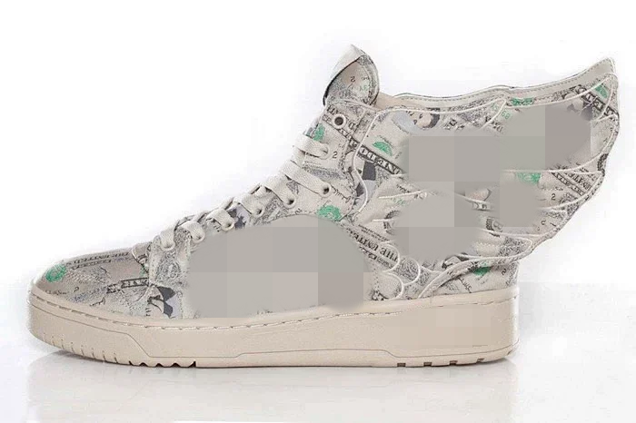Unbranded Sneakers Winged high-top and low-top — *006-Wings in the back