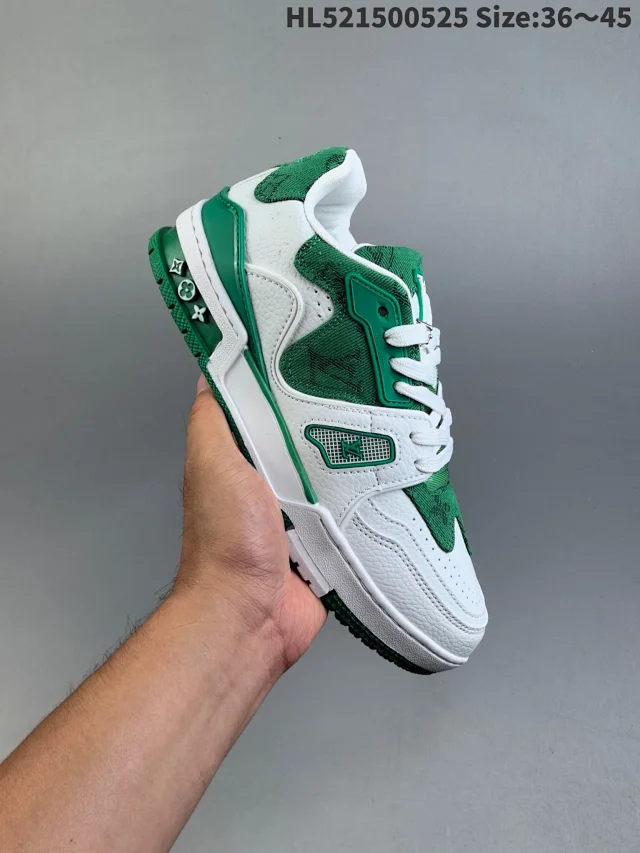 Louis Vuitton Sneakers Low-Top Monogram Panel — 3