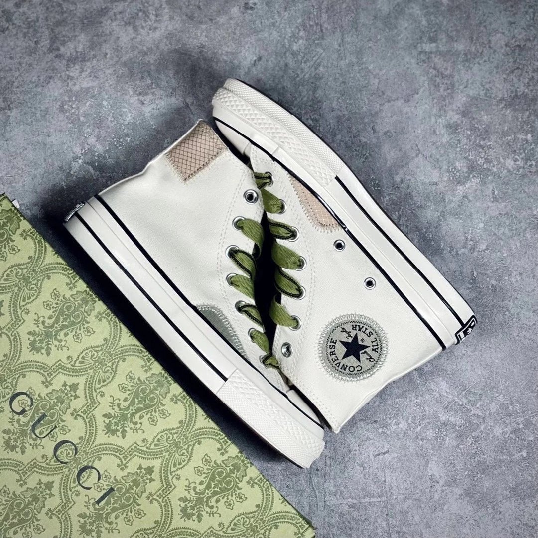 1970s Cry Collaboration High Top Canvas