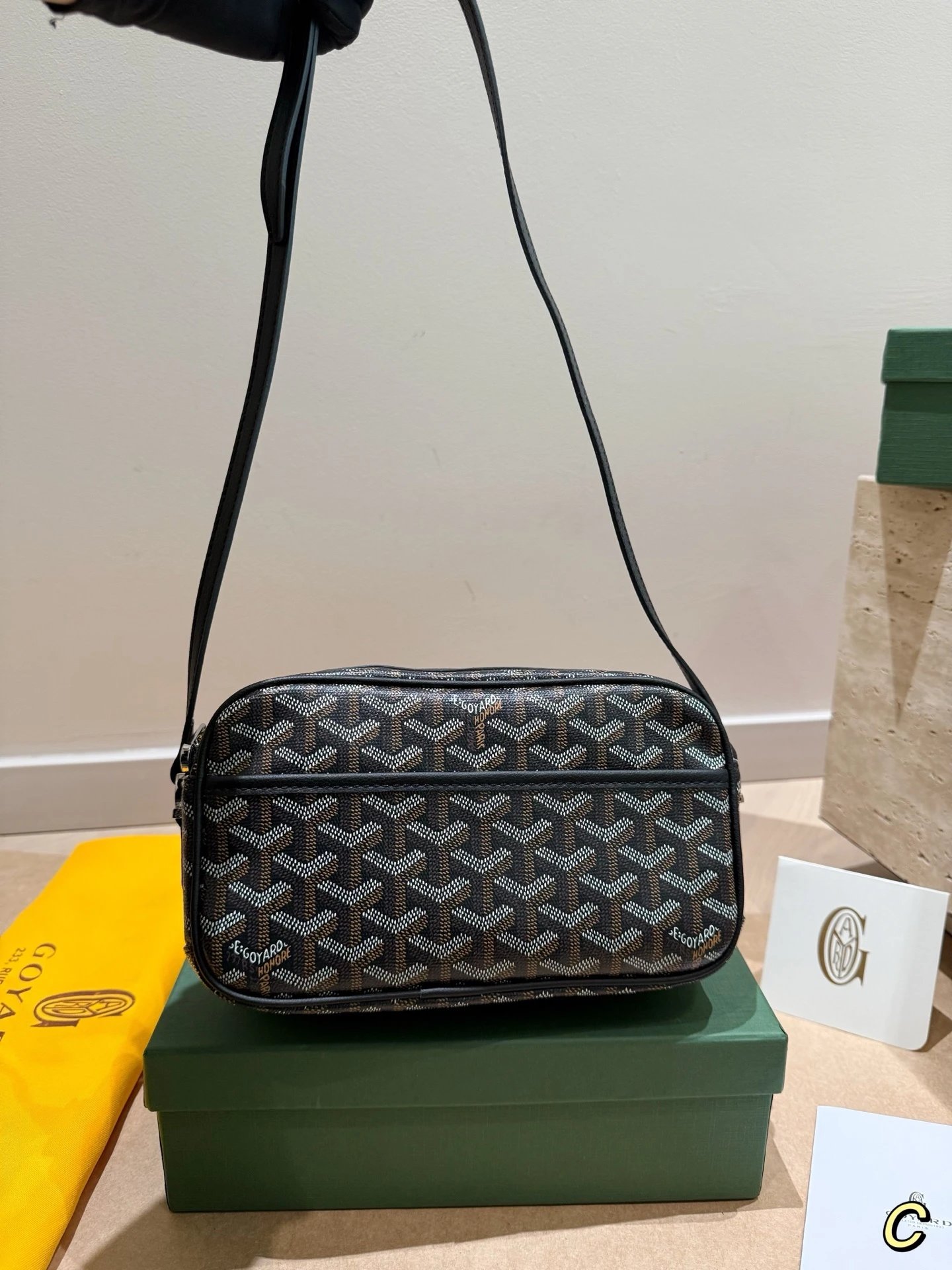 Goyard Crossbody Bags Monogram Zip Camera Bag — *006