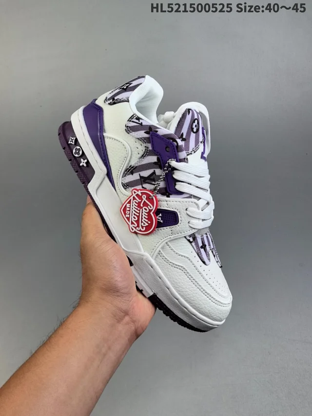 Louis Vuitton Sneakers Low-Top Monogram Panel — 2