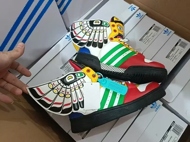 Adidas Sneakers Jeremy Scott Forum Hi Wings product detail image 17