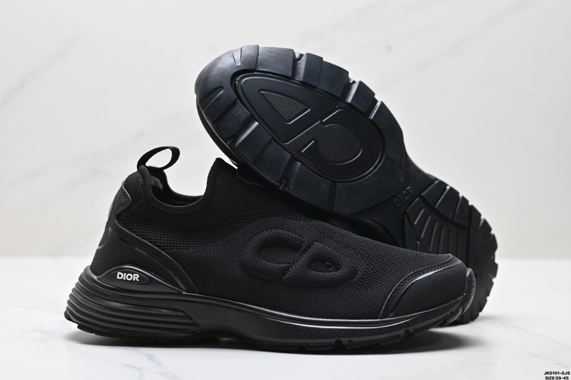 Dior Sneakers Knit Slip-On CD Logo image 6