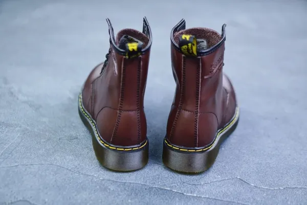 Dr. Martens 1460 Black Smooth Leather 8-Eye Boots Martin Boots - 14