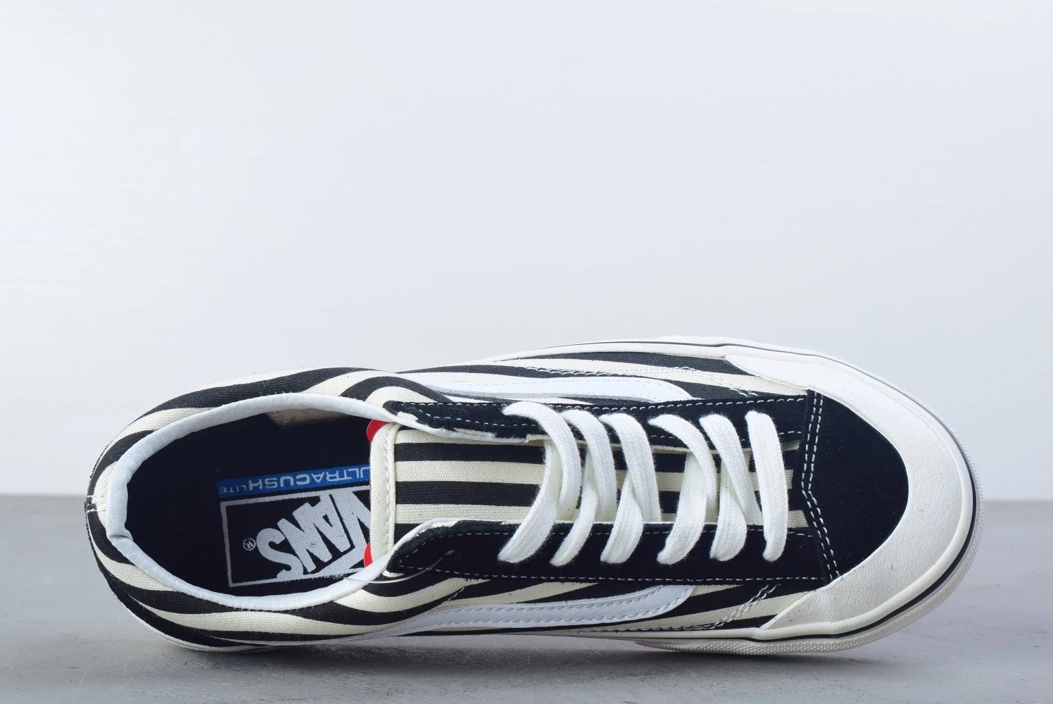 Vans Old Skool Zebra Stripe Black and White Sneakers Skateboard Shoes - 5