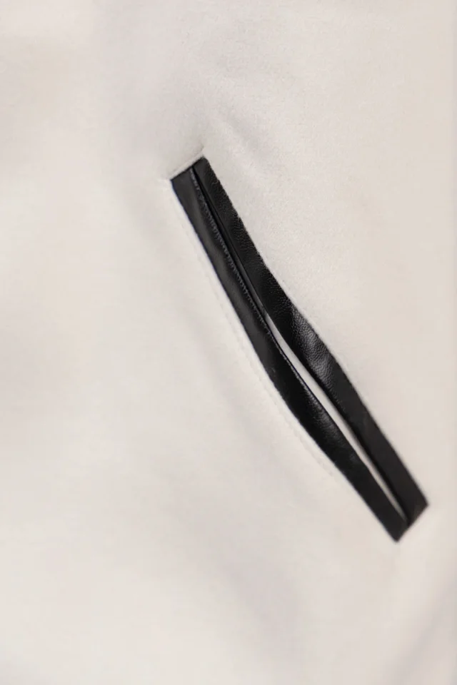 Saint Laurent Jackets Varsity jacket with contrast shoulder panels product detail image 9