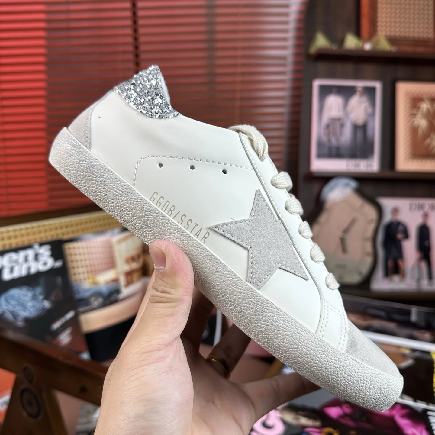 Golden Goose Sneakers Super-Star low-top star — *004
