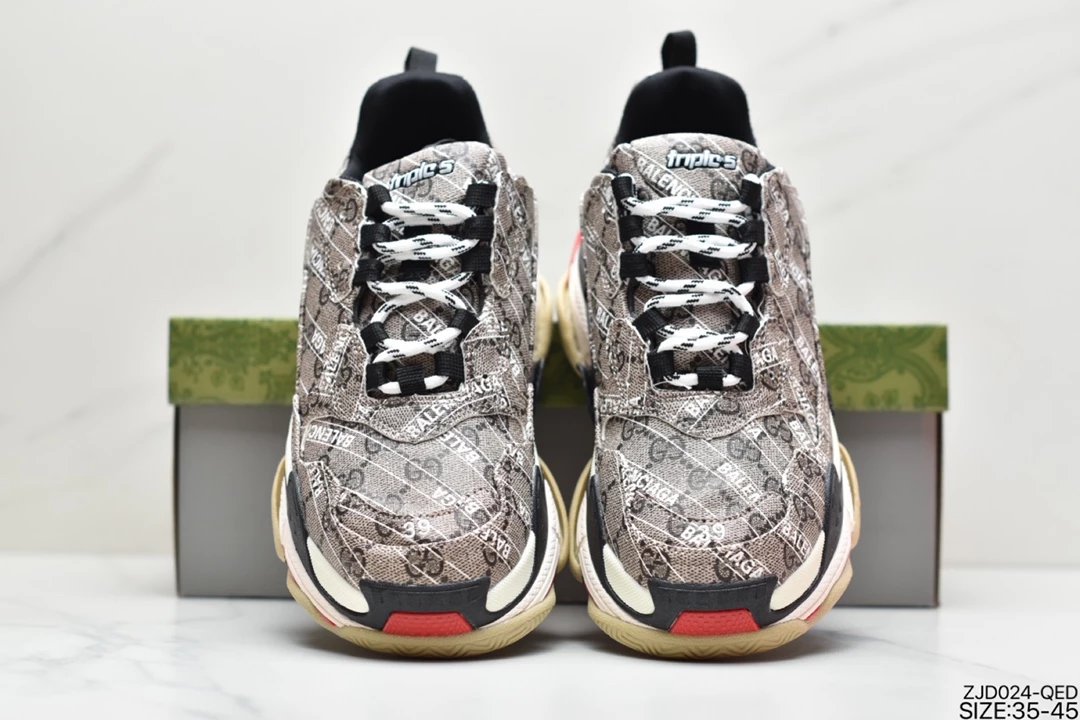 Balenciaga Sneakers logo-print chunky image 3