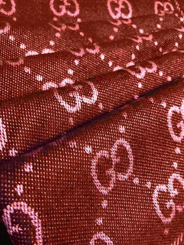 Gucci Scarves GG monogram fringed scarf product detail image 15