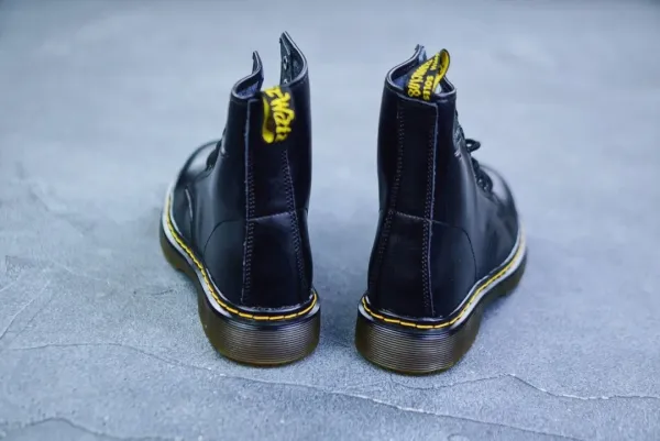 Dr. Martens 1460 Black Smooth Leather 8-Eye Boots Martin Boots - 4