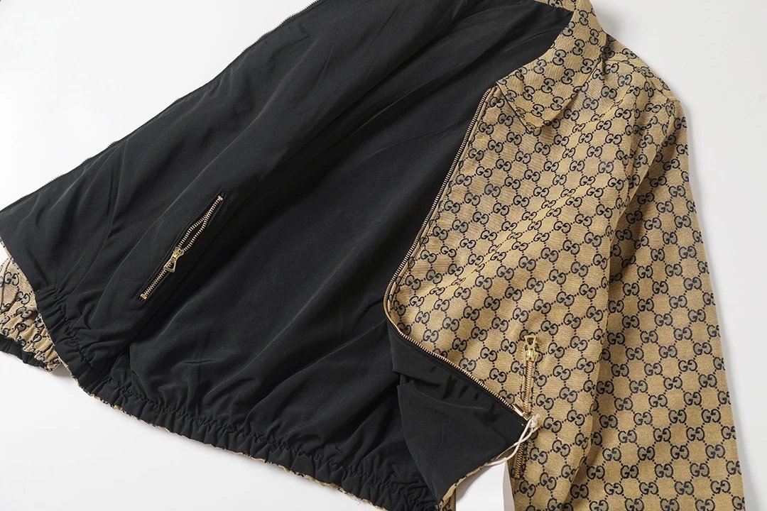 Gucci Jackets GG monogram zip jacket image 9