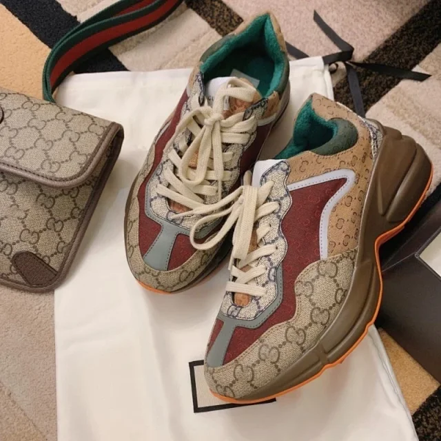 Gucci Sneakers GG monogram chunky-soled product detail image 22