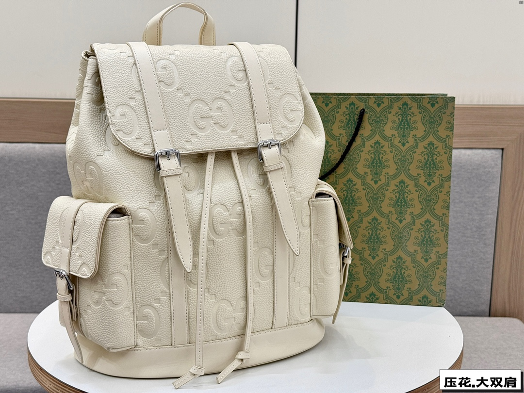 Gucci Backpacks GG Monogram Backpack — *017