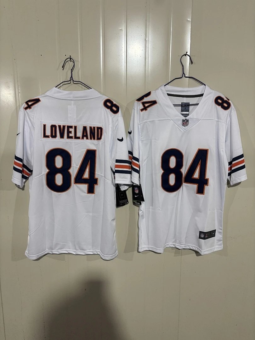 NFL Chicago Bears player jersey variants — *017