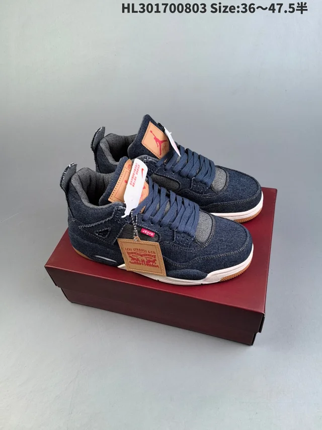 Nike Sneakers Air Jordan 4 Levi's Denim product detail image 4